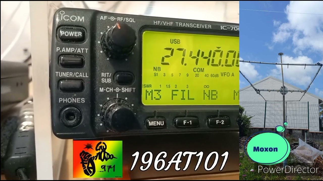 196AT101 Bernard...  test Antennes... dip&ocirc;le scoubidou moxon... 14rc315 f0fvk Sylvain jn18ib.