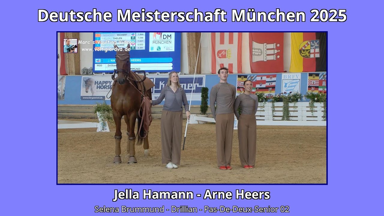 Jella Hamann - Arne Heers - Pas-De-Deux-Senior 02 - DMV München 2025