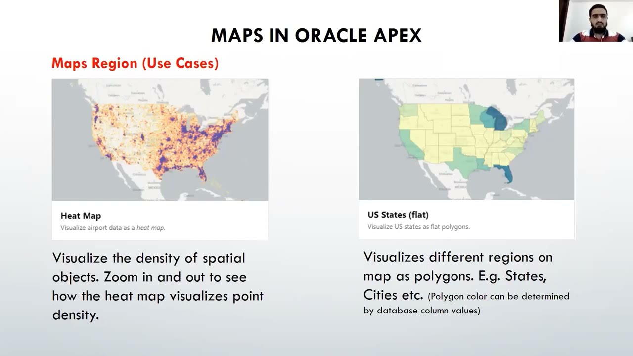 Oracle Maps / Google Maps in Oracle APEX
