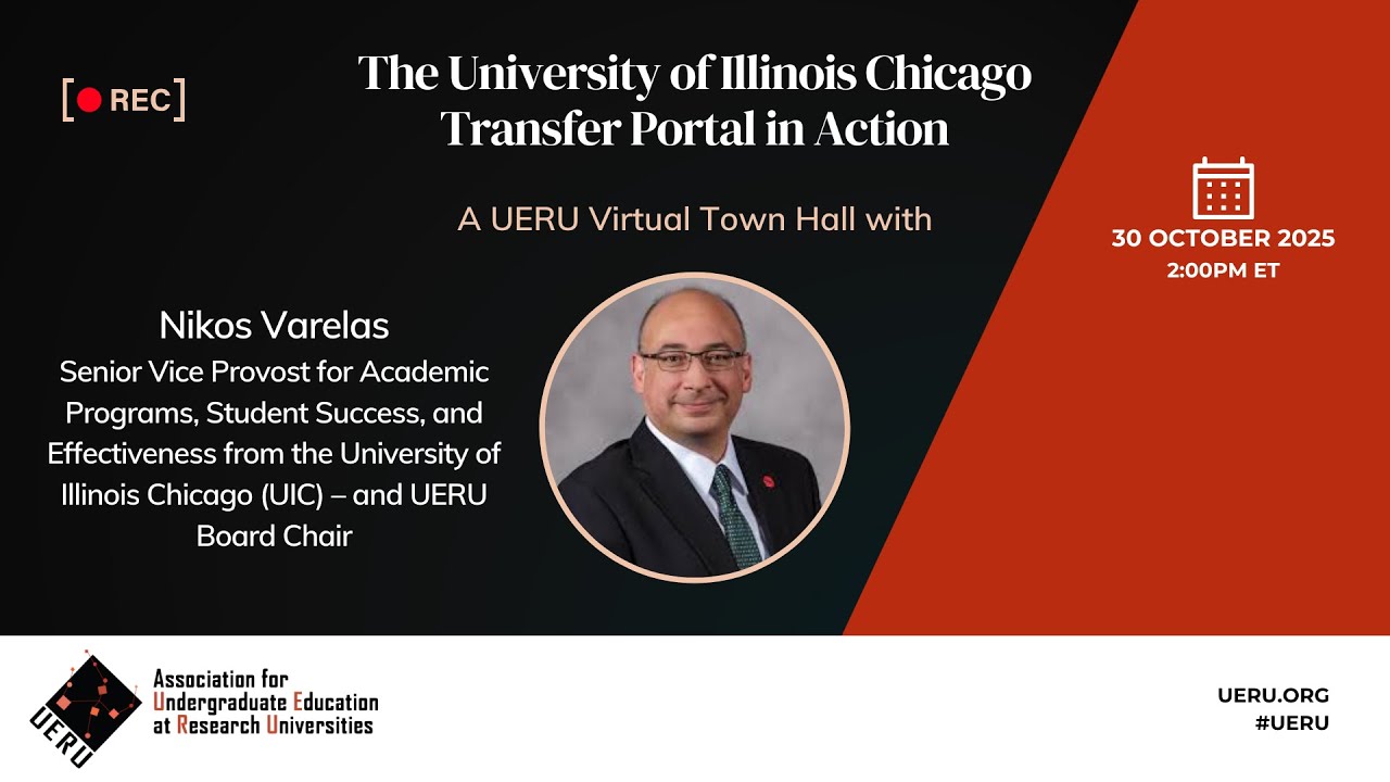 University of Illinois Chicago Transfer Portal: Reimagining Credit Mobility Through Innovation