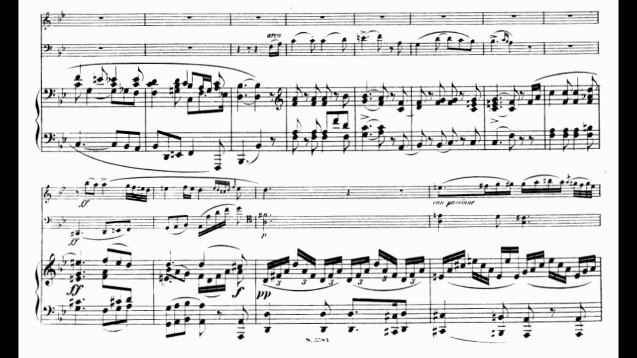Weber Trio in G minor, Op.63 (Sheet music)