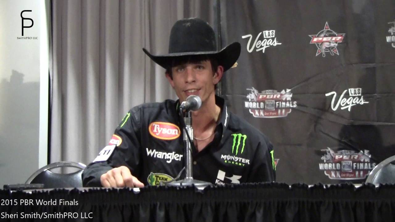 J.B. Mauney PBR World Champion 2015 Press Conference