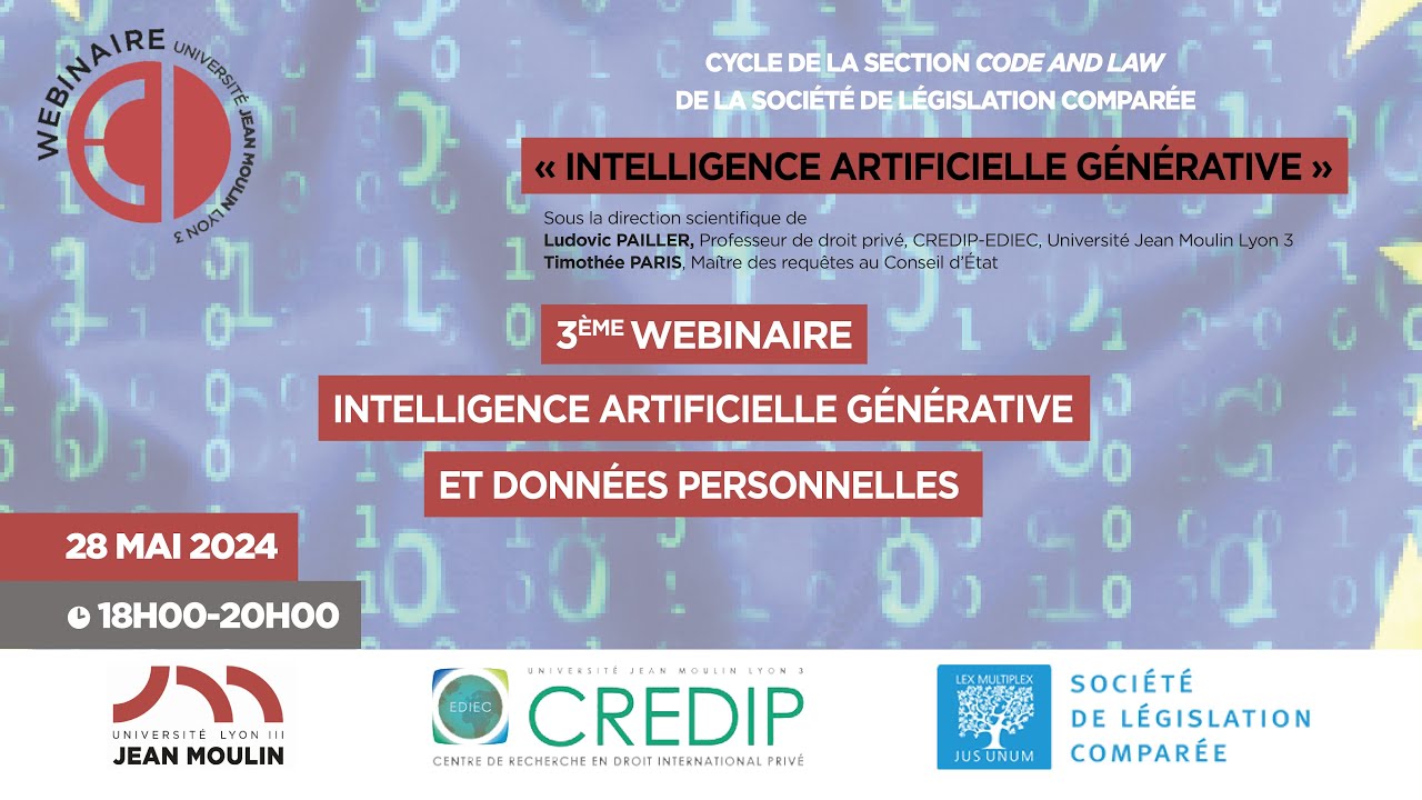 IA générative et protection des données | Webinaire