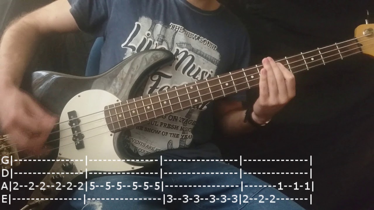 Fall Out Boy - Dance, Dance Bass Cover (Tabs)