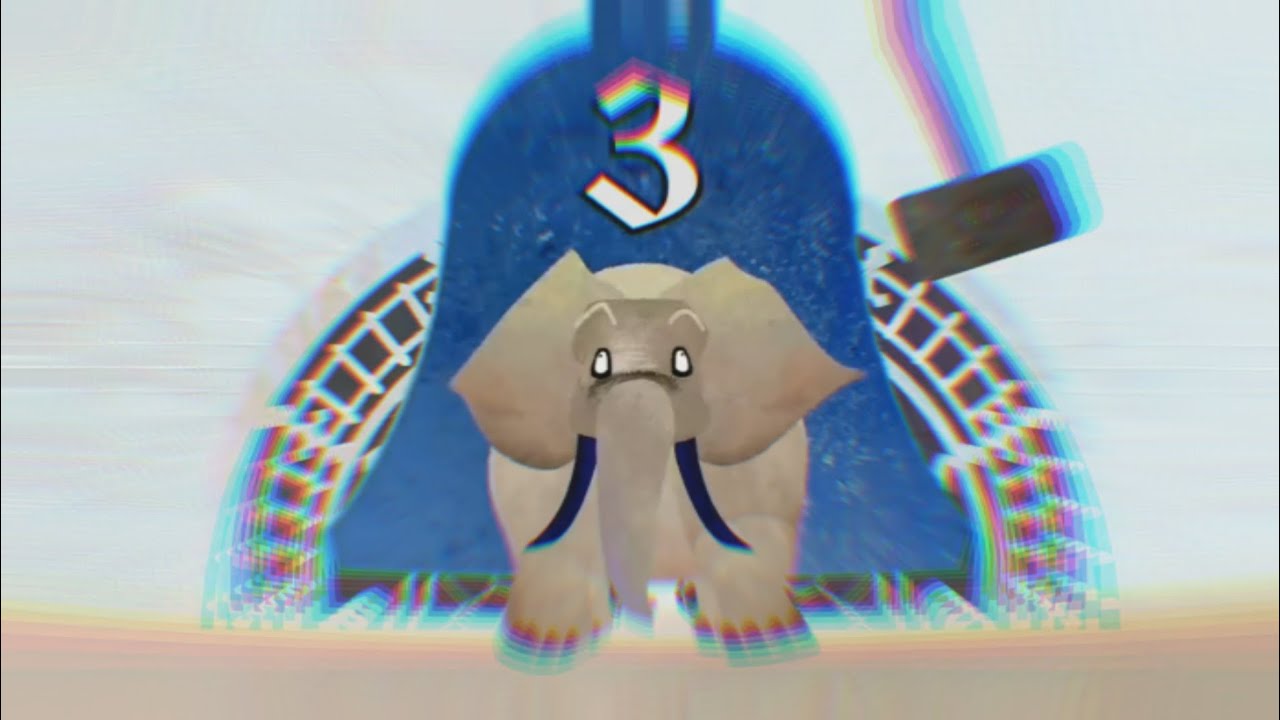 FOUR ANIMALS IN the clock+Random Color Effects||Hickory dickory dock