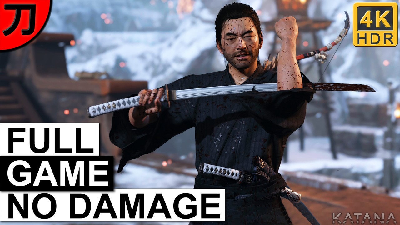 Ghost of Tsushima Gameplay Walkthrough Longplay | Lethal No Damage
