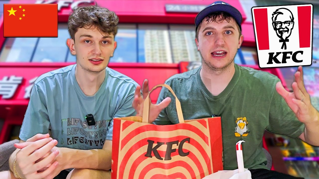 Наш первый опыт посещения KFC в Китае | Совсем не похоже на Америку 🇨🇳