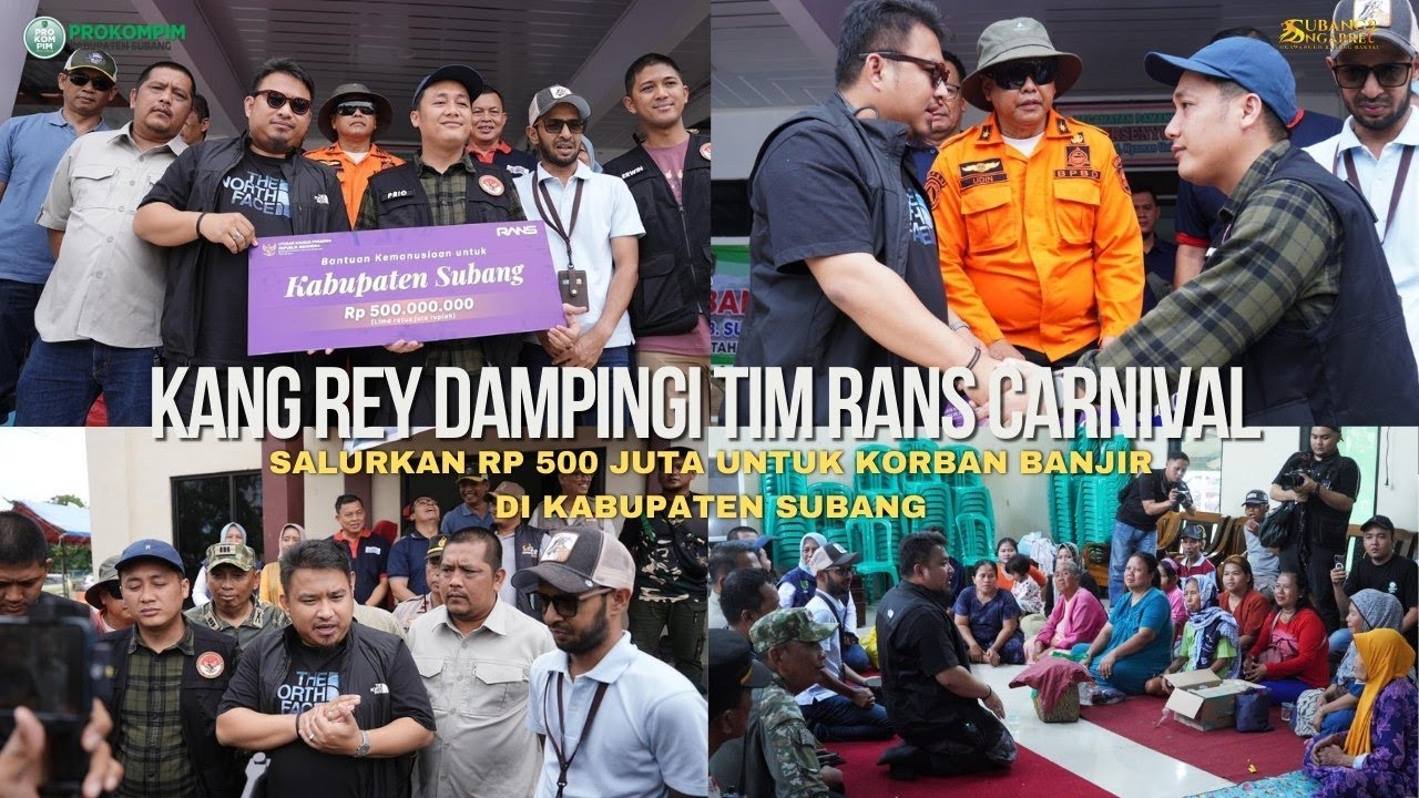 KANG REY PAPARKAN PERSIAPAN PASCA BANJIR DAN ANTISIPASI INTENSITAS HUJAN KEMBALI TINGGI