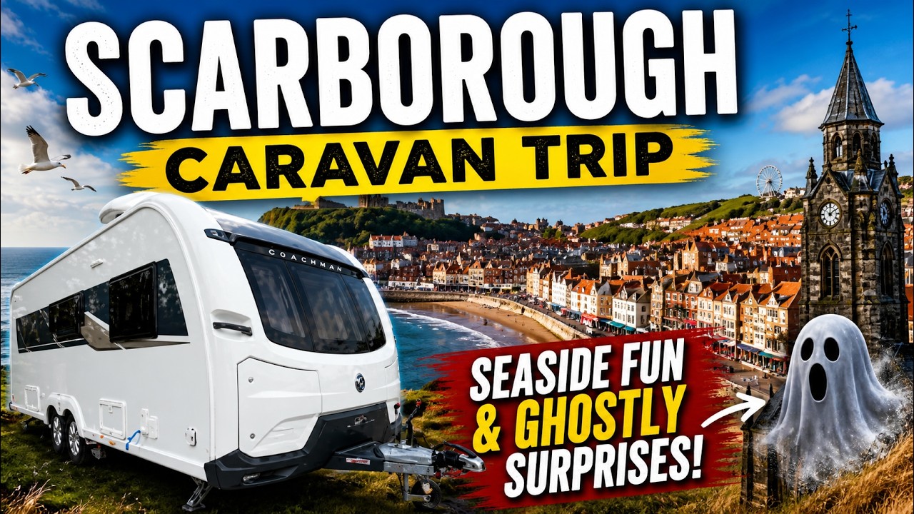 Scarborough Caravan Vlog | West Ayton Caravan & Motorhome Club | Seaside Fun & Ghostly Surprises