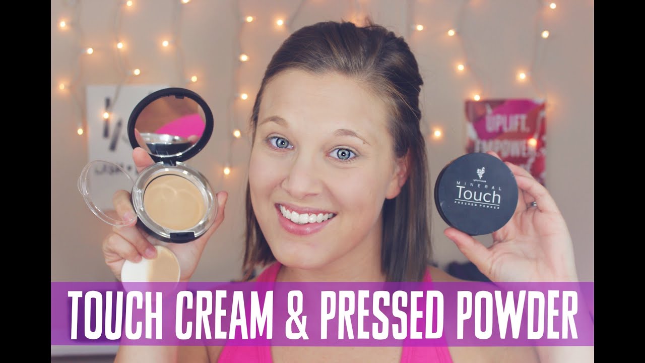 TOUCH MINERAL CREAM & PRESSED POWDER FOUNDATIONS || Younique || Demo || The Lash Babe
