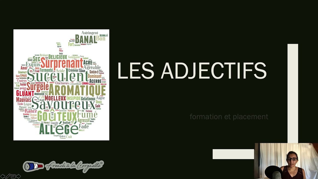 French adjectives placement and agreement