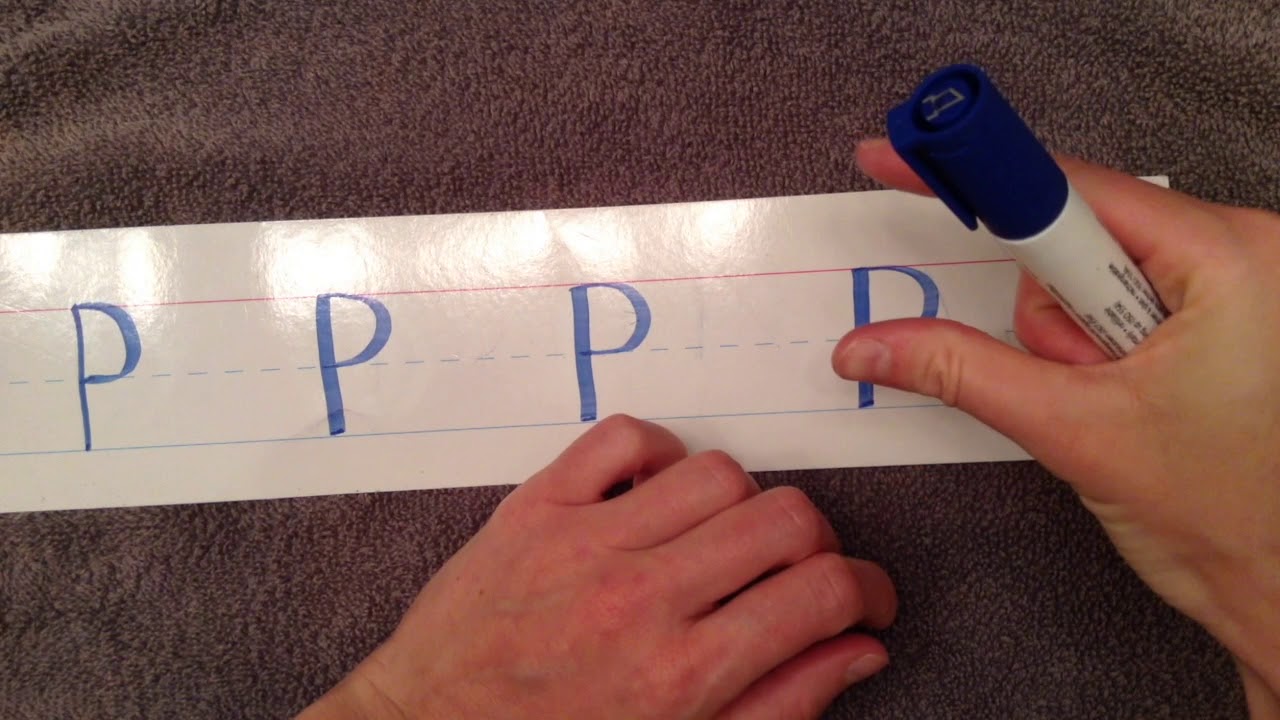 Learn to Print: Uppercase Letters with Curves