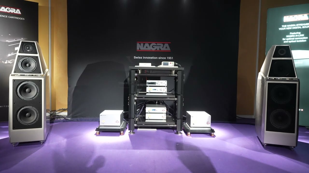 HK AV Show 2024 - NAGRA Streamer, Classic DAC, Pre, Amp / Wilson Audio Sasha V