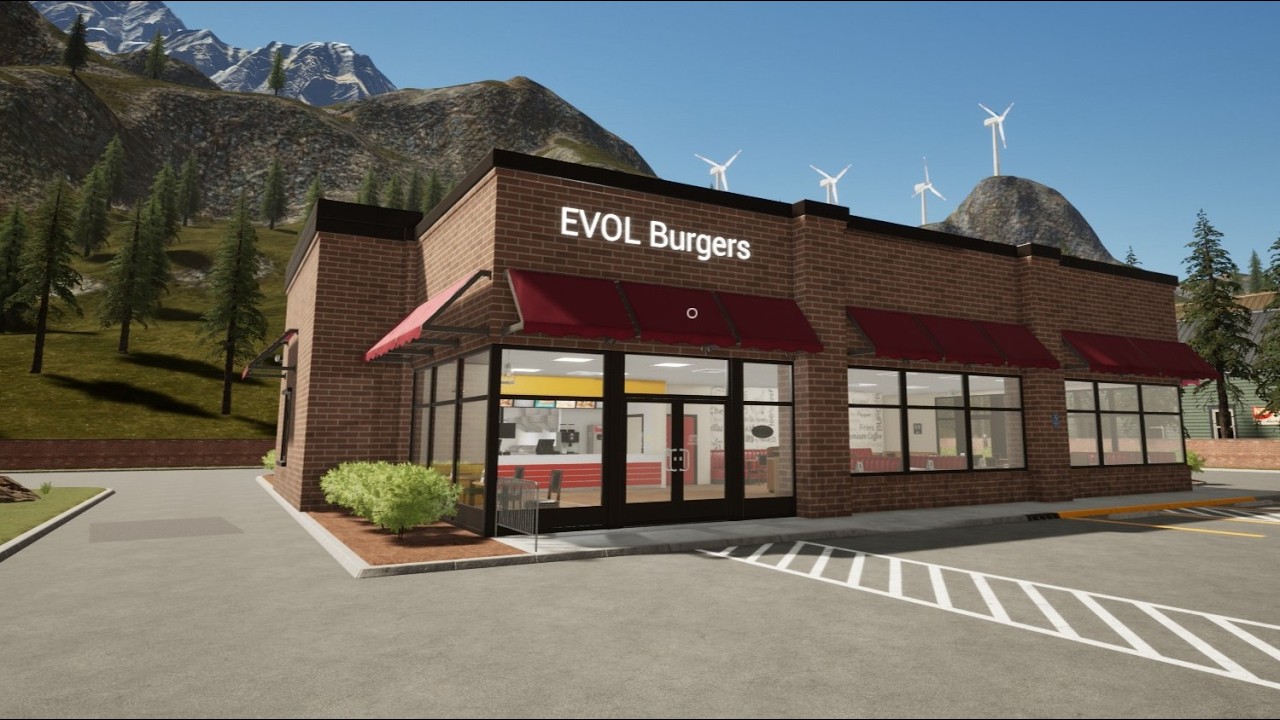 Is this how the British eat burgers? | Fast Food Simulator