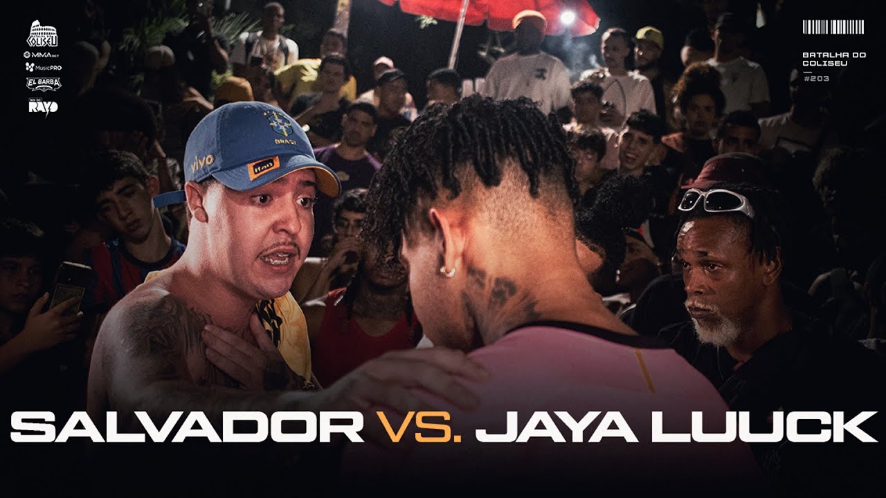 (ROUND ABSURDO 🔥) SALVADOR DA RIMA X JAYA LUUCK (BA) - SEMI FINAL - BATALHA DO COLISEU - EDIÇÃO #203