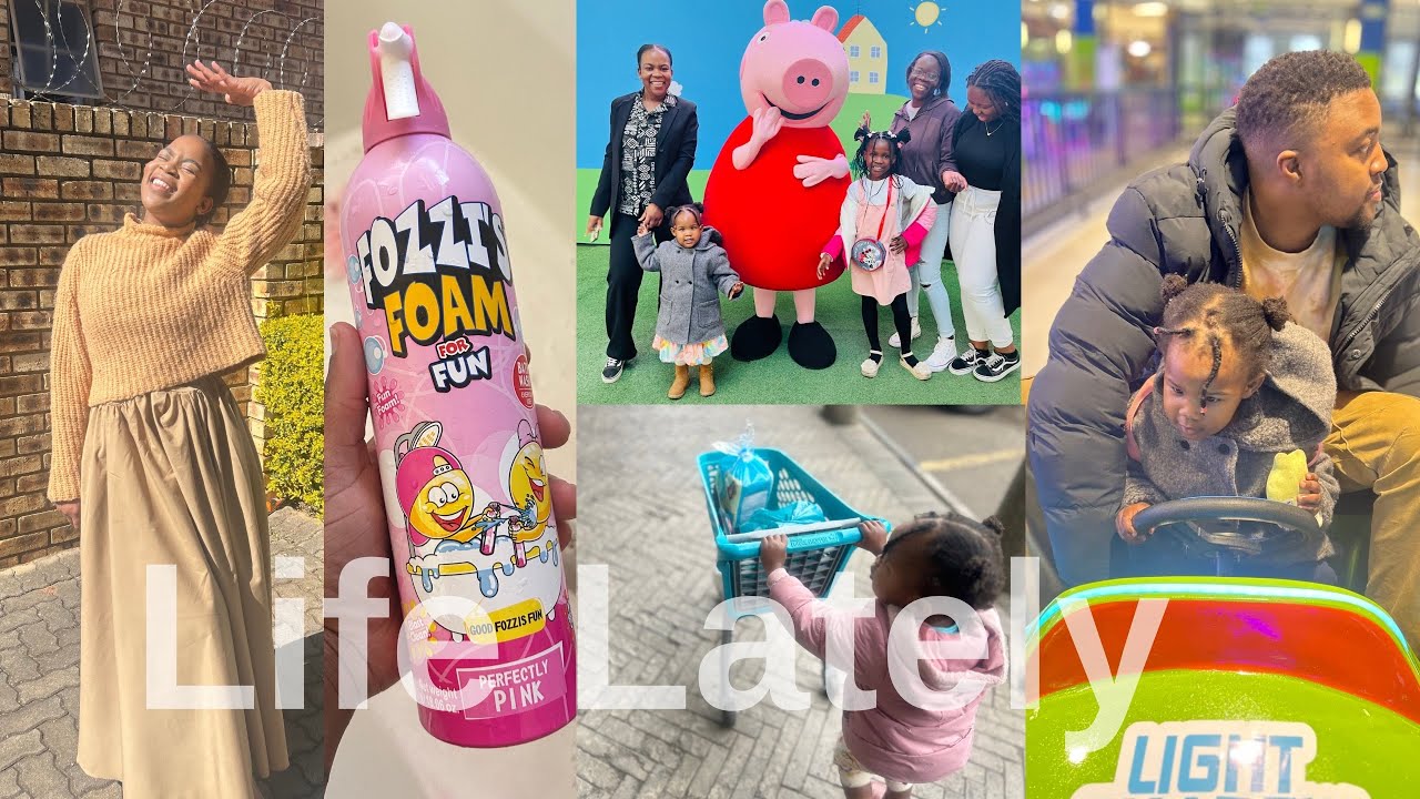 Meeting Peppa Pig: |Grocery Shopping| |Disrespected at Dischem| |Play date| #lifelately 