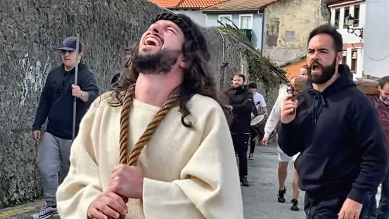 Ensayos de La Pasión Viviente 2024 en Castro Urdiales