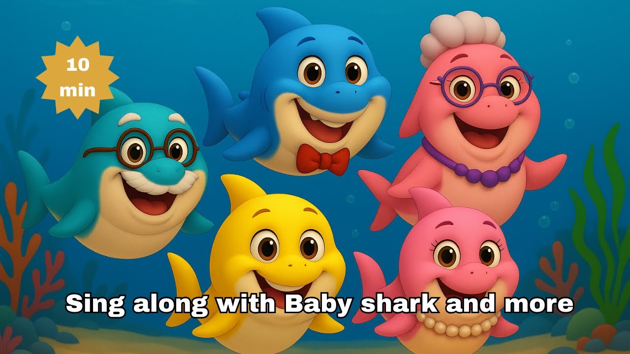 Baby Shark + More | Nursery rhymes for kids | kids song | how it works kids