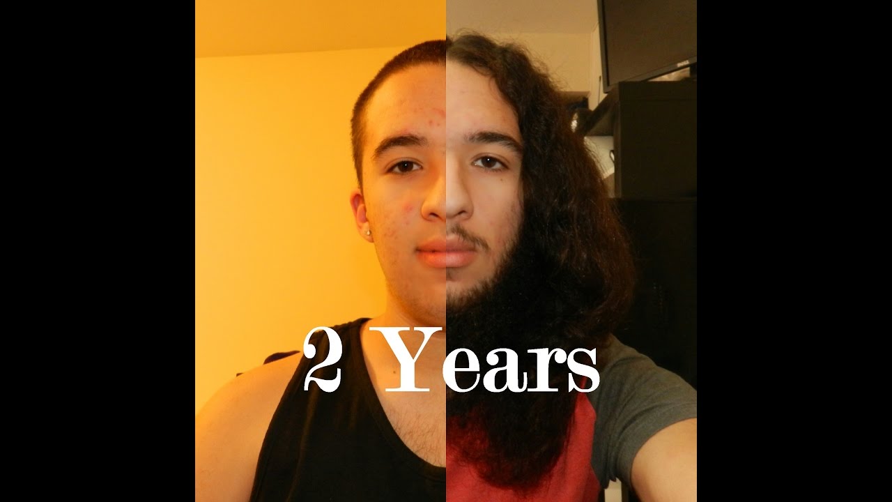 Two Year Hair Growth Time Lapse