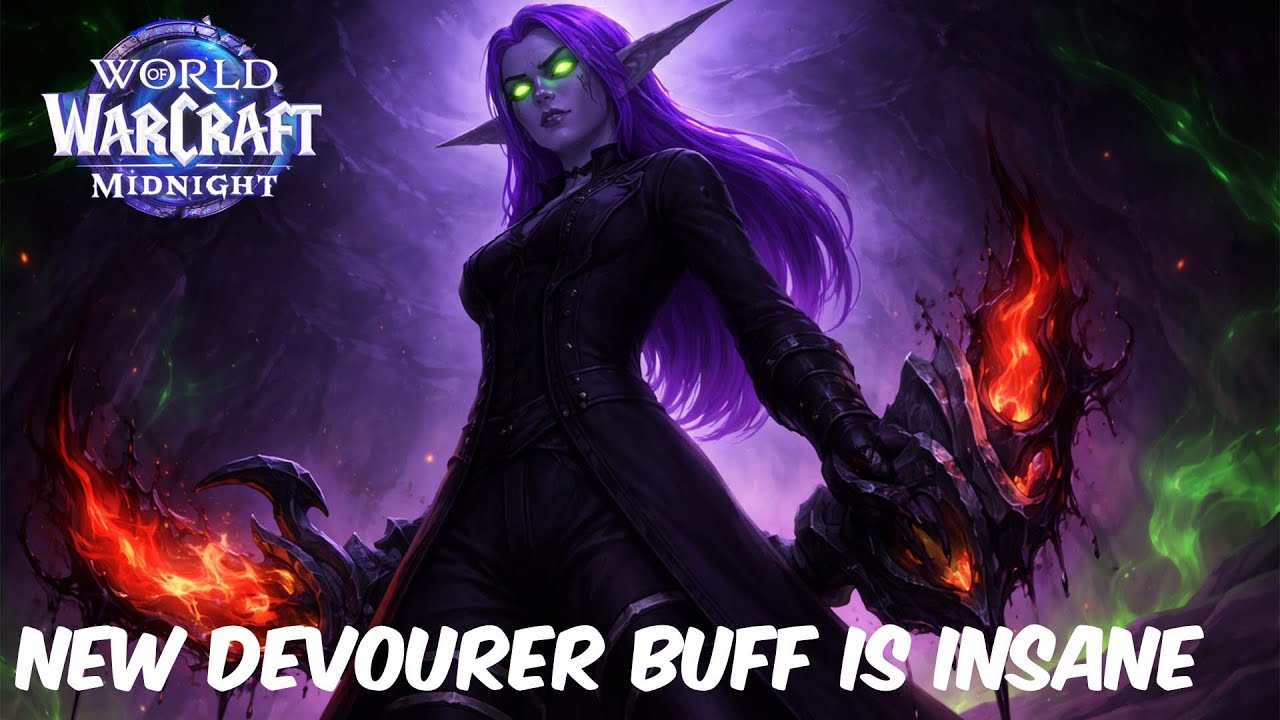 NEW DEVOURER DEMON HUNTER BUFFS FEEL AMAZING! - Midnight beta