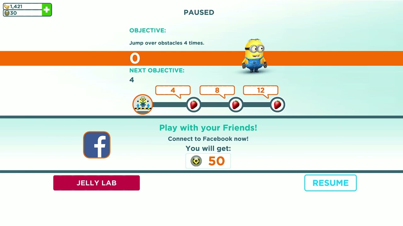 minion rush pause music