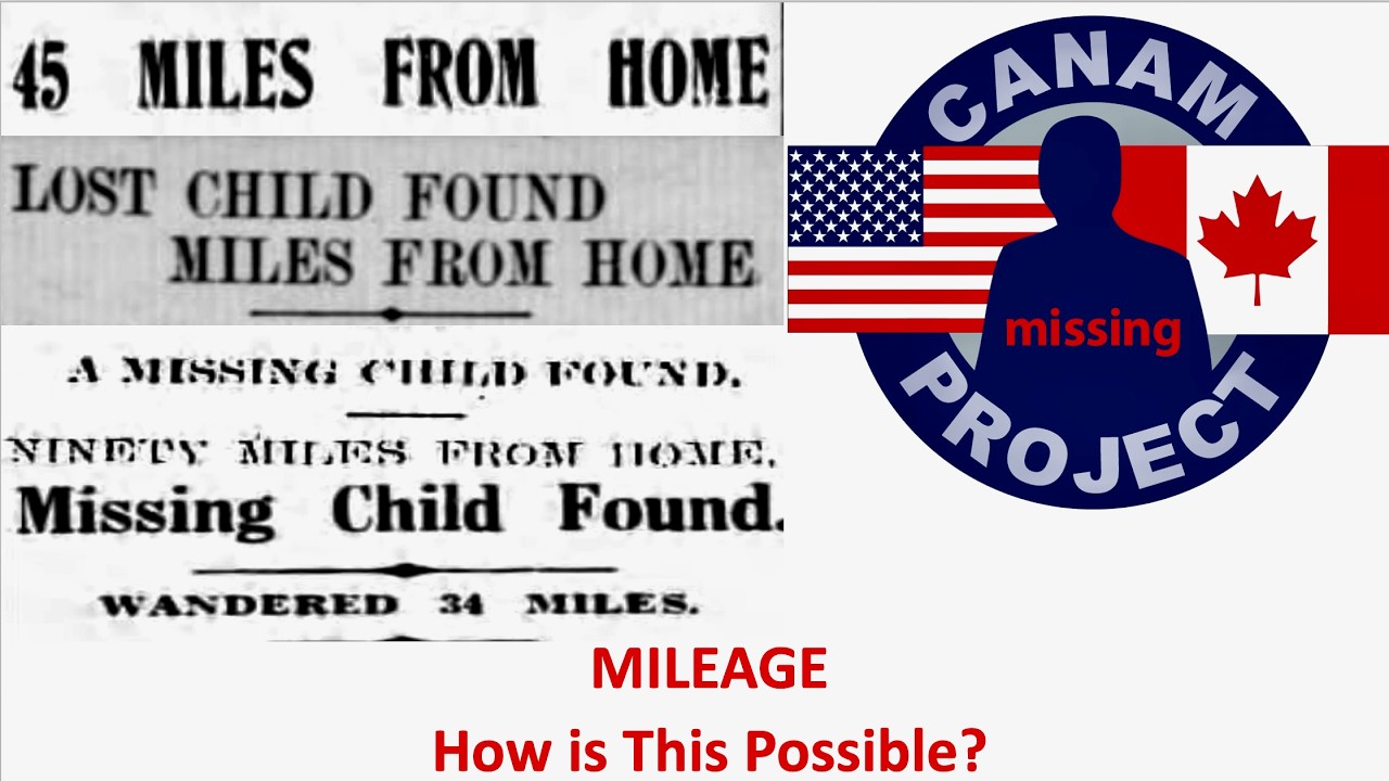 Missing 411 David Paulides Presents a Series of Children Found Miles from Where They Disappeared