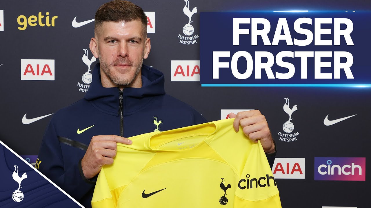Fraser Forster's exclusive first interview at Tottenham Hotspur!