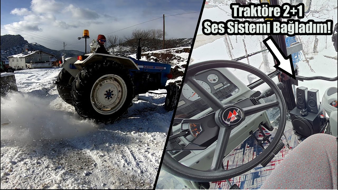 6700 TL Ceza Yedim! | Traktöre Evdeki 2+1 Ses Sistemini Bağladım