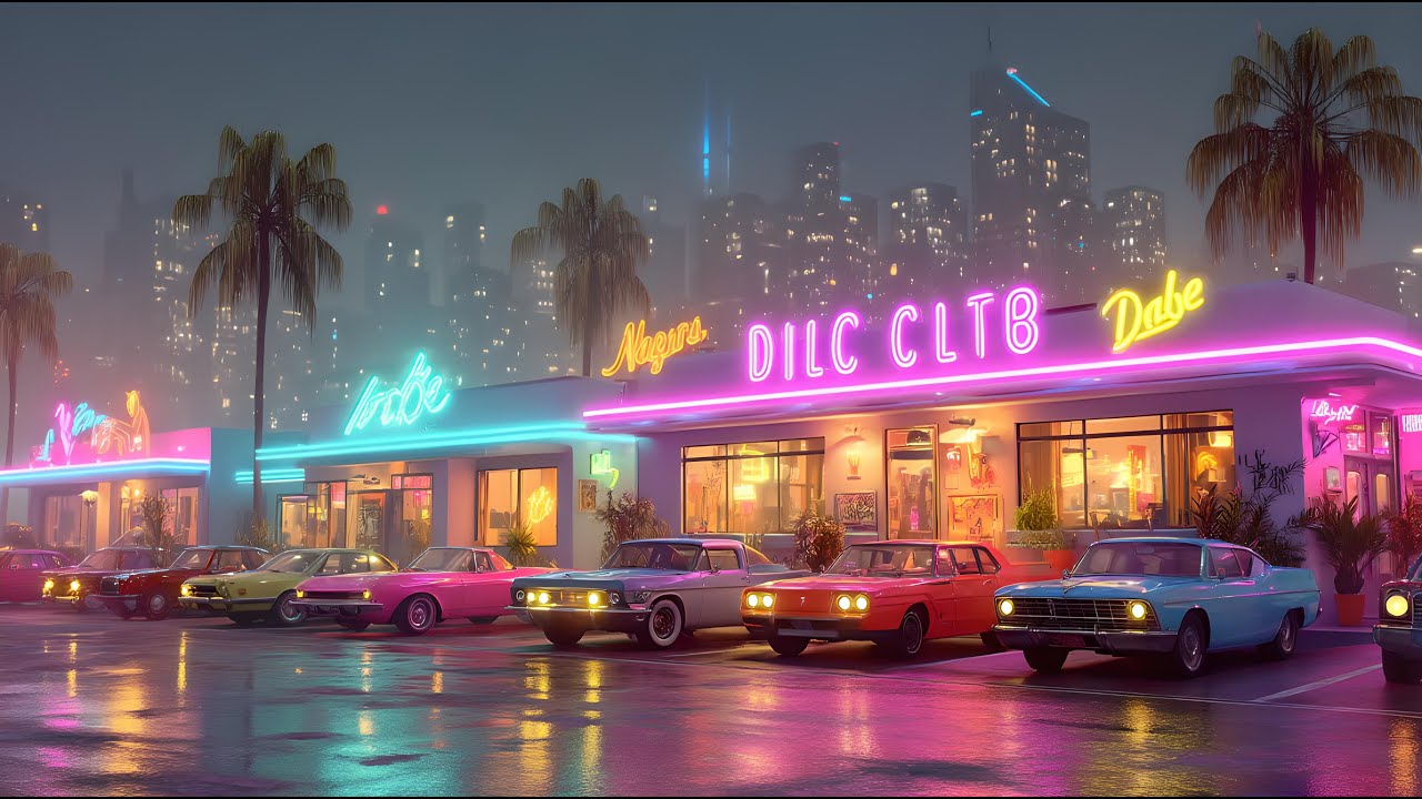 Urban Night Dreamscape 🌌 | Retro Synth Pop & Nostalgic Vibes