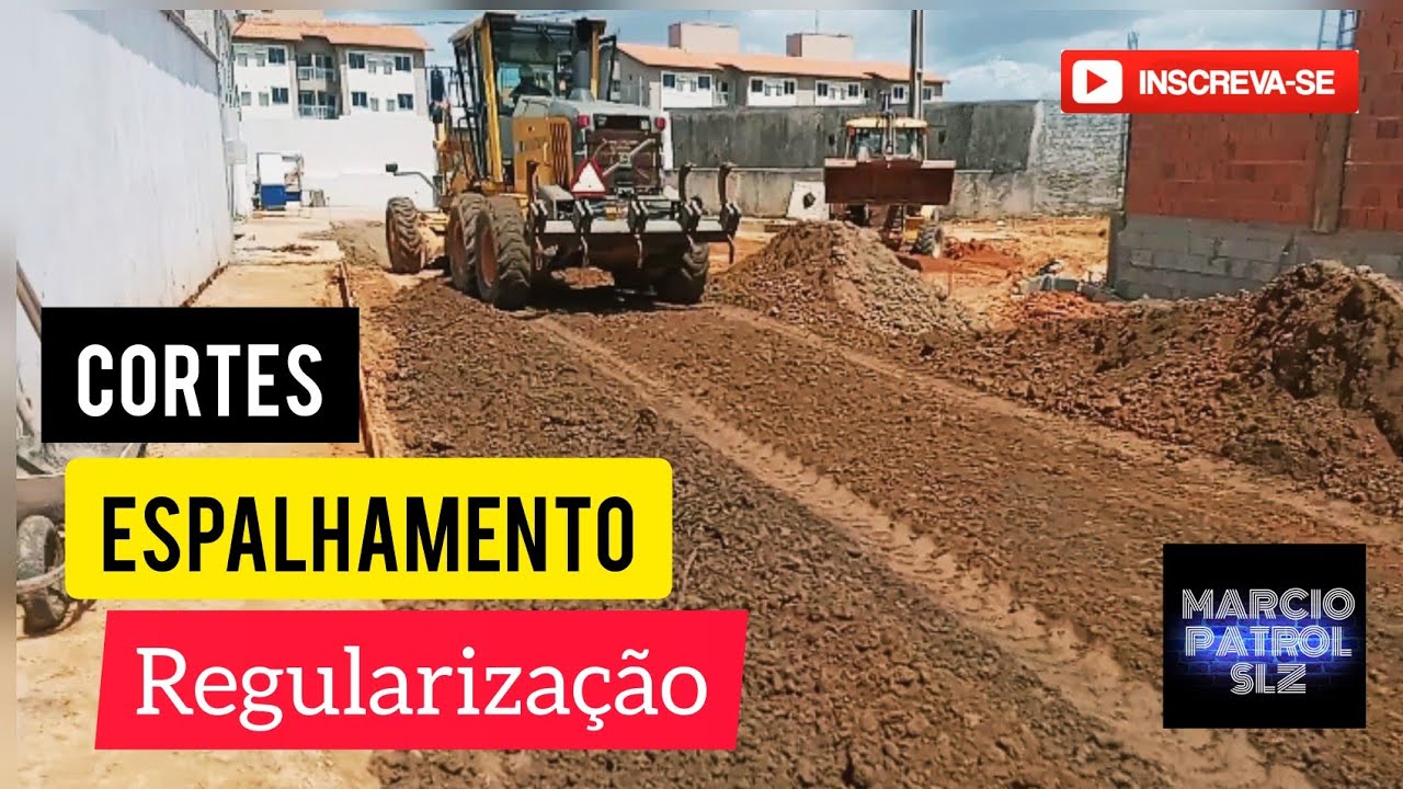 ESPALHANDO E REGURIZAÇÃO DE CASCALHO PASSO A PASSO