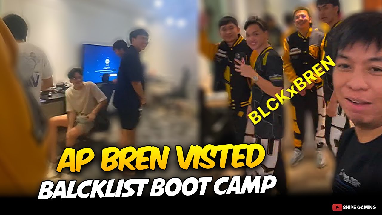 AP BREN VISITED BLACKLIST BOOTCAMP after THE FINALS  . . . 🤯
