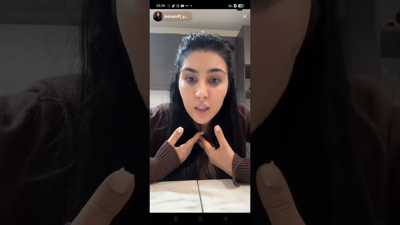 Evim Masinnarim Doludu Canli Yayim Qasqaldaqlar - Leman TikTok Official