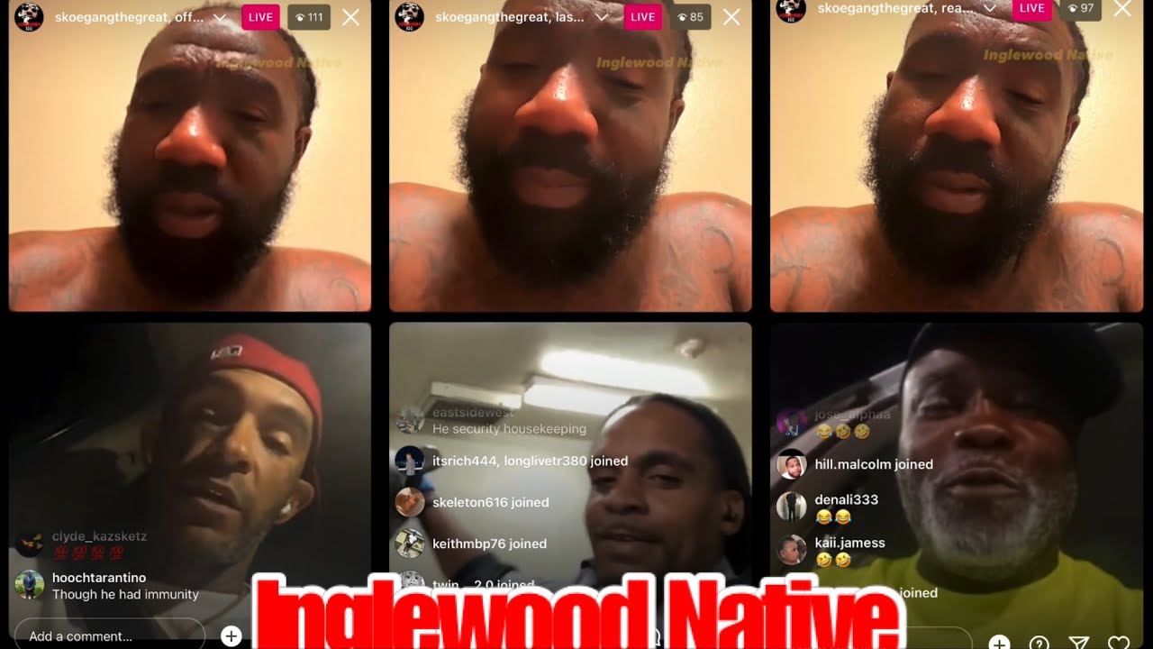 Boskoe100 Early Morning IG Live 10/6/23 Roasting Ppl