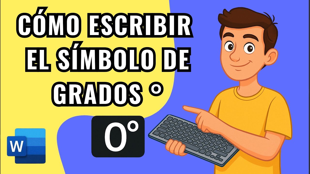 Cómo ESCRIBIR el SÍMBOLO DE GRADOS ° en mi TECLADO @DomingoenlaRed