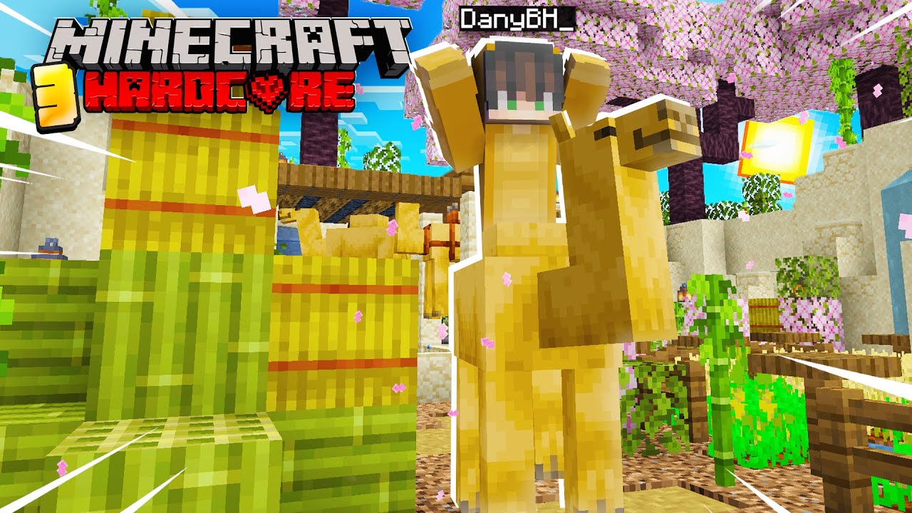 Am Construit o Casa pentru Camile pe Minecraft Hardcore 1.20