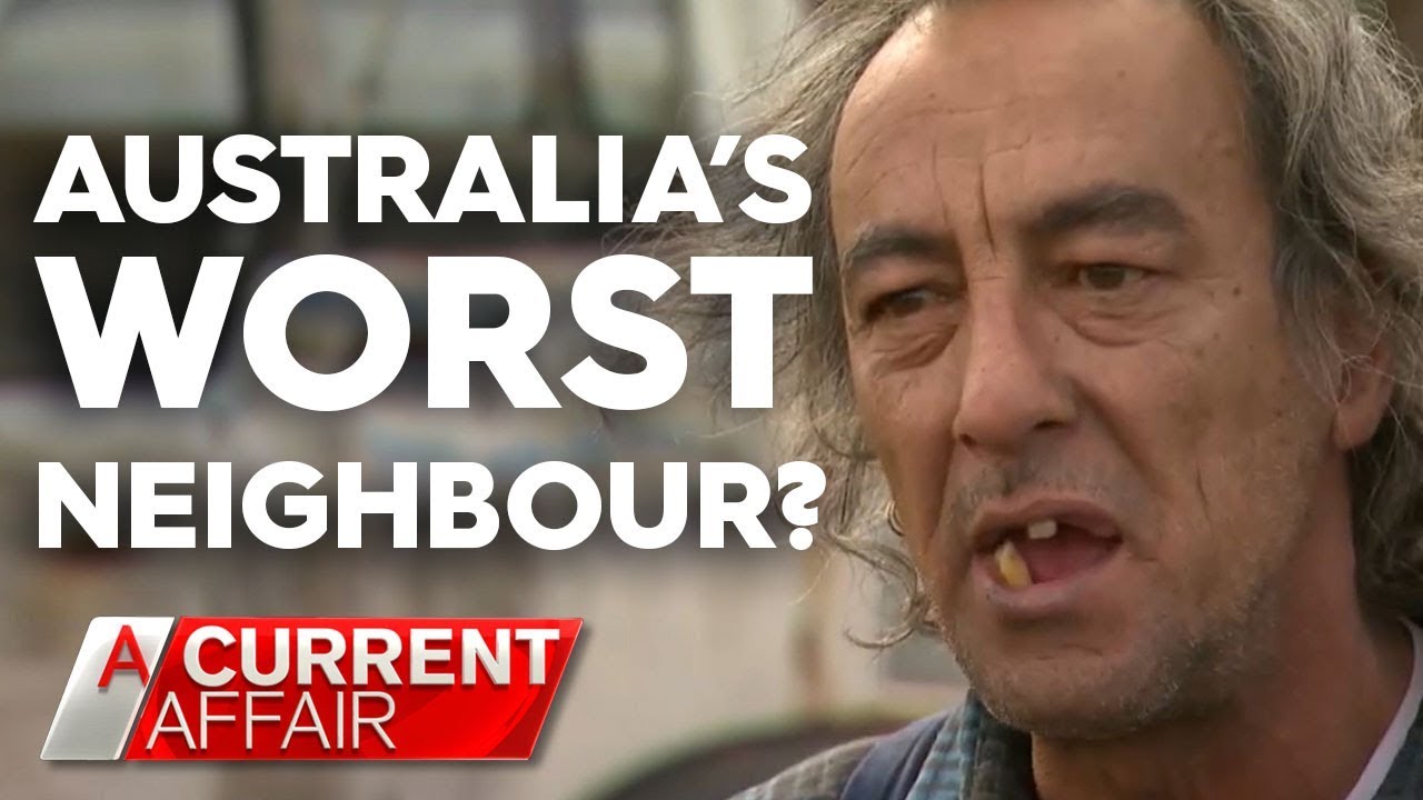 'He's won the war': Street living in fear | A Current Affair