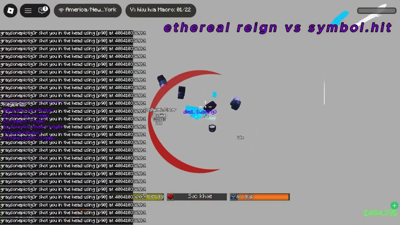 BEST da hood gui script 2025 | ethereal reign | ragebot, silent aim, desync, magic bullet