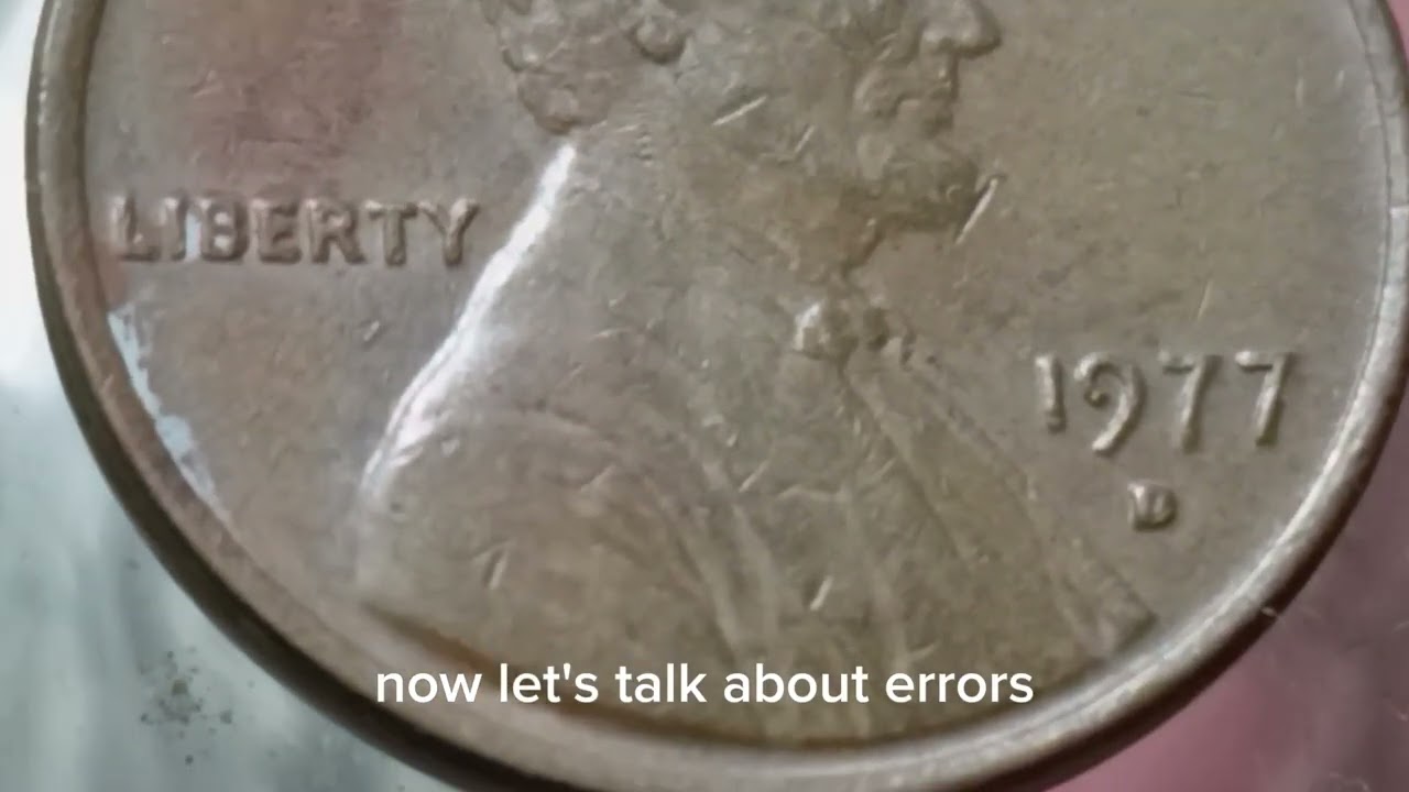 🇺🇸Don't Spend This 1977D Penny &ndash; Rare Errors Worth Big Money!💰#LincolnPenny #RareCoins