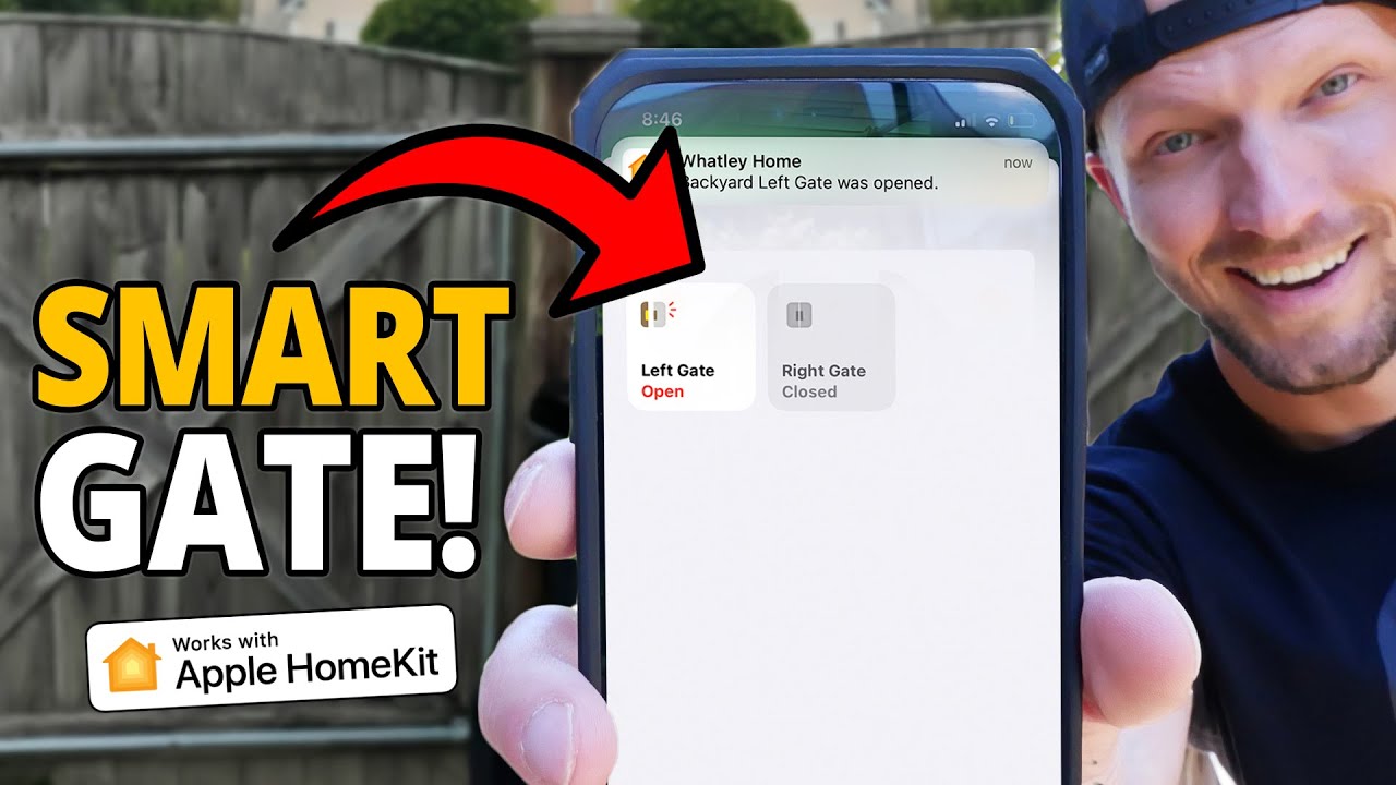 How to Make Your Gate Smart! [Outdoor Contact Sensors]