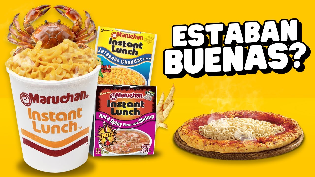 EDICIONES  EXTRAÑAS DE MARUCHAN QUE FUERON RETIRADAS