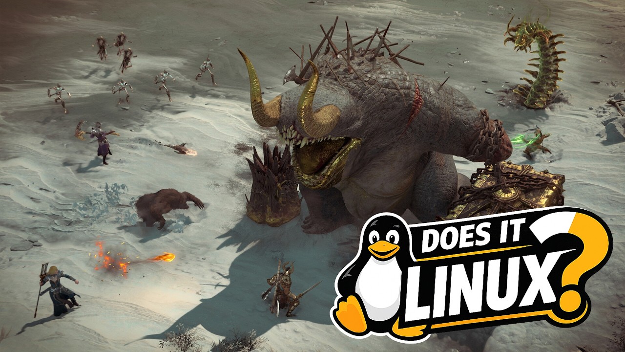 Diablo IV on Battle.net || Does It Linux?