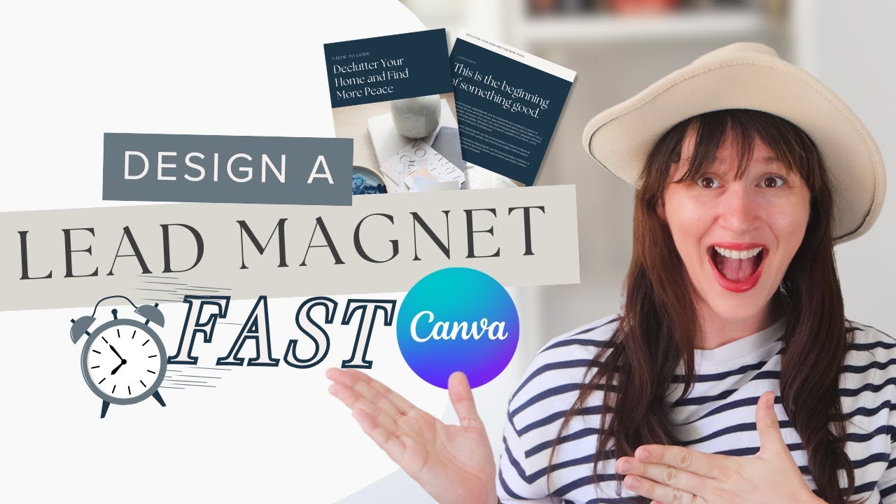Создайте потрясающий лид-магнит менее чем за 30 минут в Canva