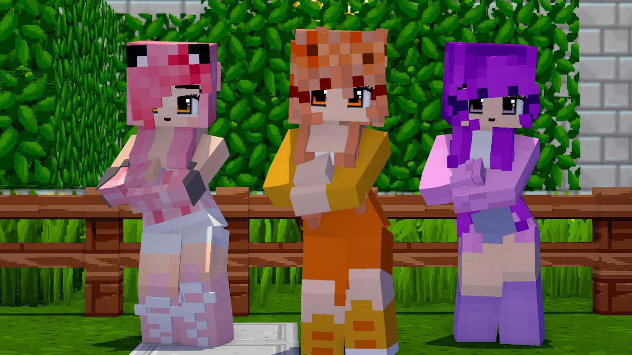 SUPER IDOL | CAPTURED LOVE | DARLING OHAYO | MIA KC ZOEY #minecraftanimation #memes #trending