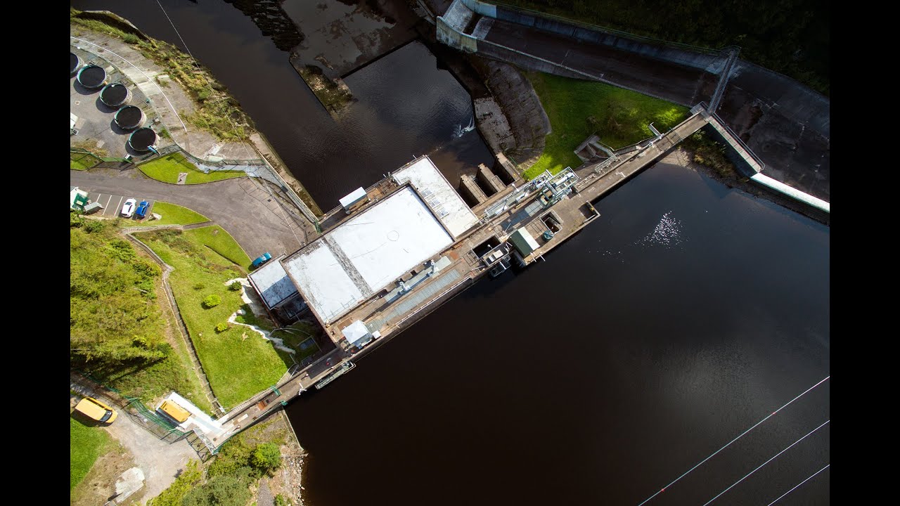 Carrigadrohid Hydroelectric Station, River Lee, October 2015