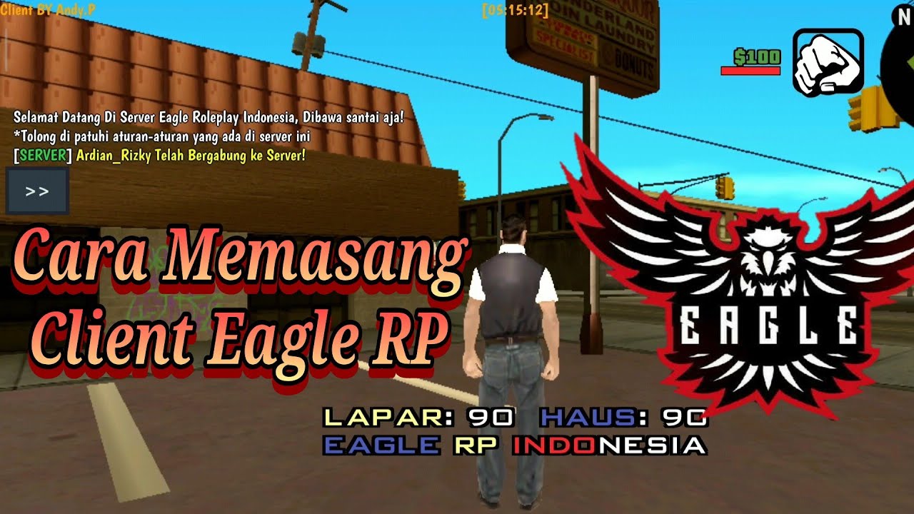 Cara Memasang Client Eagle Rp || TERBARU ||