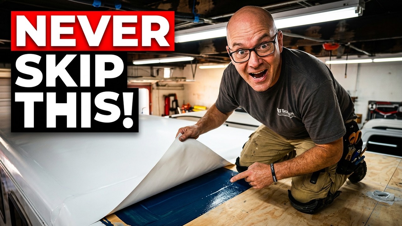 RV Roof Membrane Adhesion: The Critical Step Most Skip