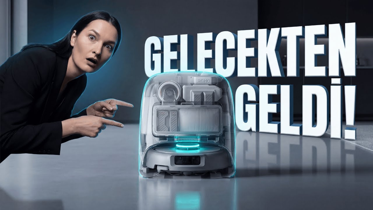 Gelecekten Fırlayan Robot Süpürge! DJI Romo P İncelemesi (Gerçek Test)