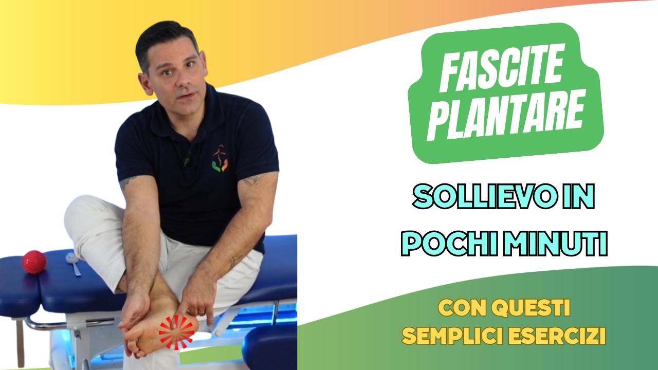 FASCITE PLANTARE sollievo in pochi minuti con questi semplici esercizi