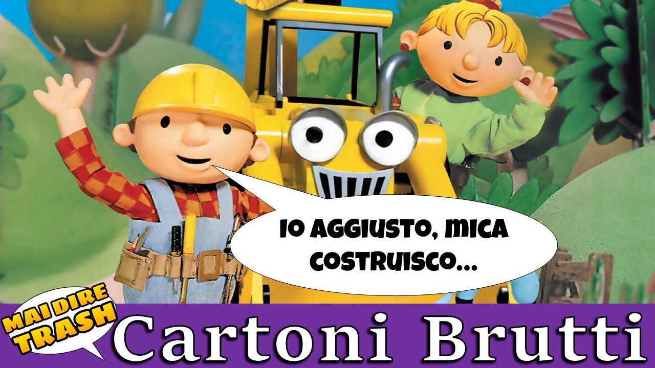 BOB AGGIUSTATUTTO 👷 Cartoni Brutti - con DARIO AUGUSTO QUARTO