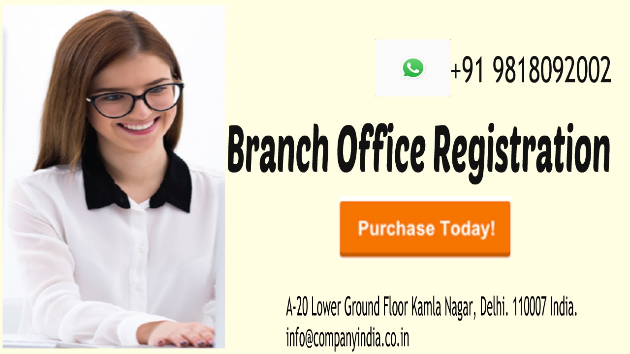 Branch Office Registration in India